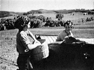 'Taliesin Fellowship' Filmaufnahmen von Alden B. Dow 1933, Standbild aus dem Film 'Frank Lloyd Wright' von Ken Burns und Lynn Novick © The American Lives Film Project, Inc. - 1997