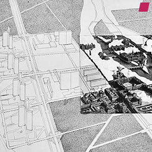 'Plan de Paris', 1937 von Le Corbusier, Netzbild, Ausschnitt